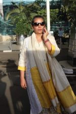 Shabana Azmi snapped at airport  on 10th June 2015